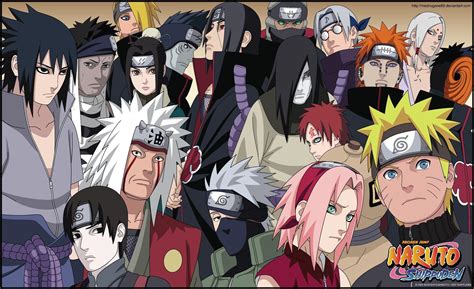 Naruto Shippuden Characters